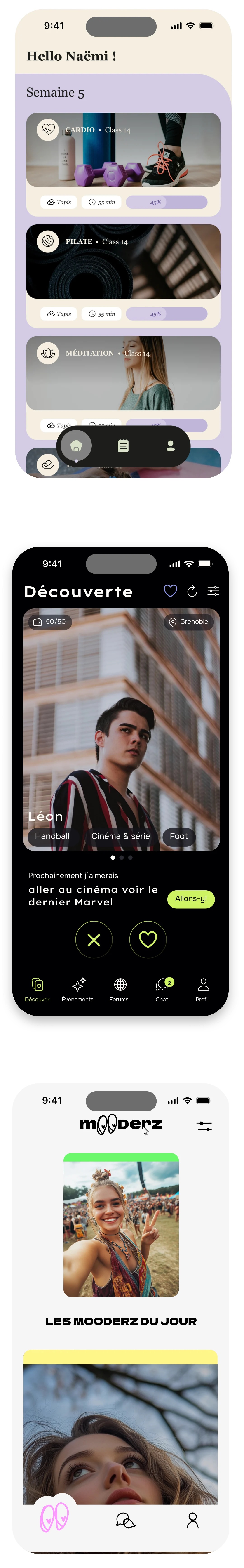 Apercu projet mobile