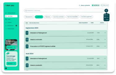 Apercu arriere du projet IDomYou